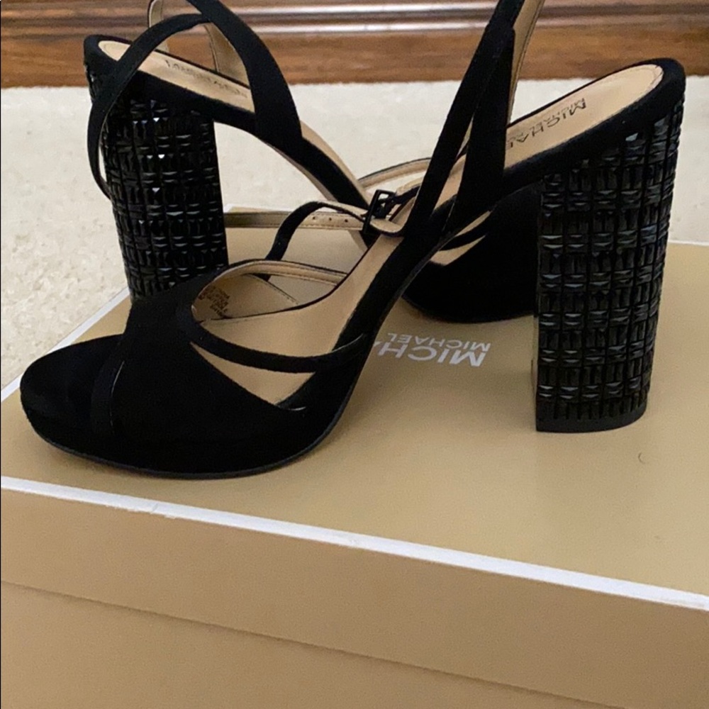 Michael Kors “Yoonie” Platform Suede.